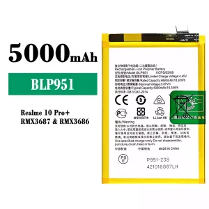 Batteri BLP951 til OPPO Realme 10 Pro+