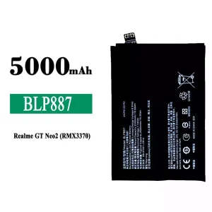 Batteri BLP887 til OPPO Realme GT Neo 2 5G / GT 2 Pro / GT Neo 3 5G