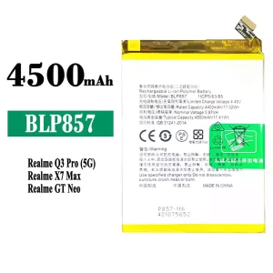 Batteri BLP857 til OPPO Realme Q3 Pro / GT NEO / X7 Max