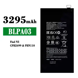 Batteri BLPA03 til OPPO Find N3