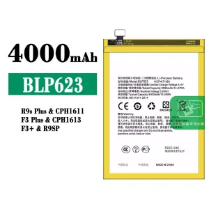 Batteri BLP623 til OPPO R9s Plus/F3 Plus