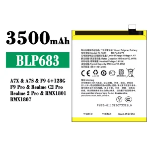 Batteri BLP683 til OPPO A7X / A7S / F9 Pro / Realme C2 Pro / Realme 2 Pro