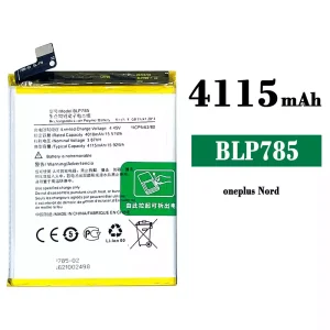 Batteri BLP785 til OPPO oneplus Nord