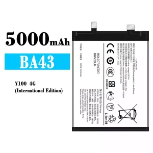 Batteri BA43 til VIVO Y100 4G International Edition