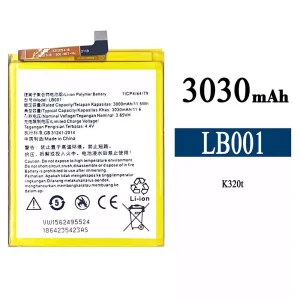 Batteri LB001 til Lenovo K320T