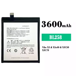Batteri BL258 til Lenovo Vibe X3