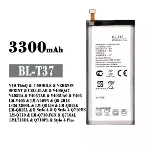 Batteri BL-T37 til LG V40 ThinQ / Q8 2018 / Q Stylo 4 / Stylo 4 Plus