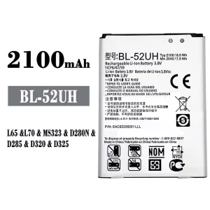 Batteri BL-52UH til LG L65/L70