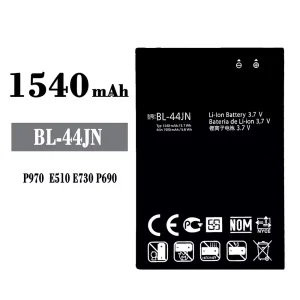 Batteri BL-44JN til LG P970/E510/E730/P690