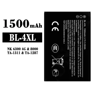 Batteri BL-4XL til Nokia NK 6300 4G/8000