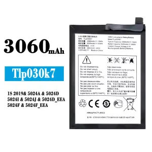 Batteri TLP030K7 til Alcatel 1s 2019