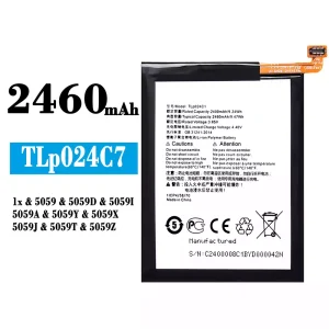 Batteri TLP024C1 til Alcatel 1x