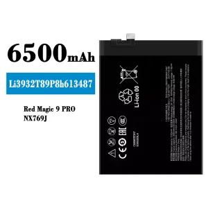 Batteri Li3932T89P8h613487 til ZTE Red Magic 9 PRO