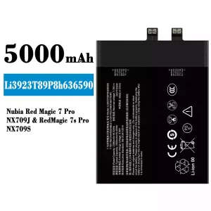 Batteri Li3923T89P8h636590 til Nubia Red Magic 7 Pro/ RedMagic 7S Pro