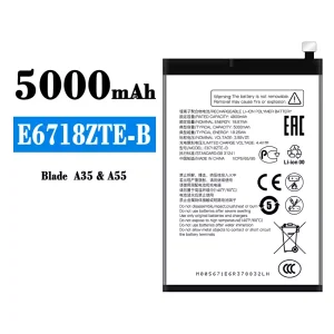 Batteri E6718ZTE-B til ZTE BLADE A35/A55
