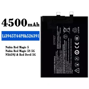 Batteri Li3945T44P8h526391 til Nubia Red Magic 5/Nubia Red Magic 5S 5G