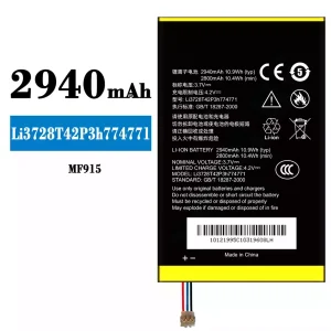 Batteri Li3728T42P3h774771 til ZTE MF915