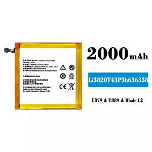Batteri Li3820T43P3h636338 til ZTE BLADE L2