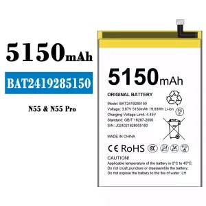 Batteri BAT2419285150 til Doogee N55/N55 Pro