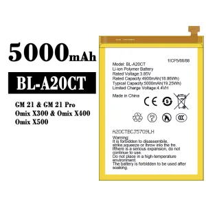 Batteri BL-A20CT til General Mobile GM 21/GM 21 Pro/Omix X300/Omix X400/Omix X500