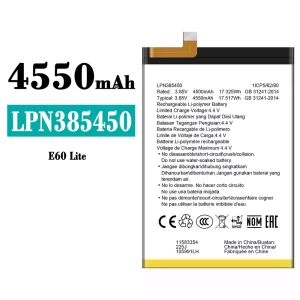 Batteri LPN385450 til Hisense E60 Lite