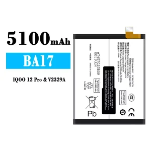 Batteri BA17 til IQOO 12 Pro/V2329A