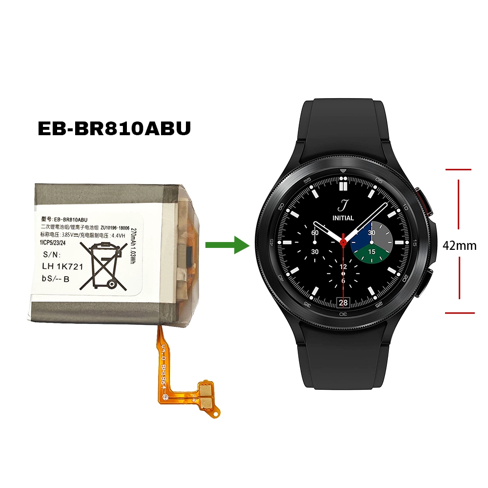 Batteri EB-BR810ABU til Samsung Galaxy Gear S4 (42mm) SM-R810 SM-R815 - Billede 4