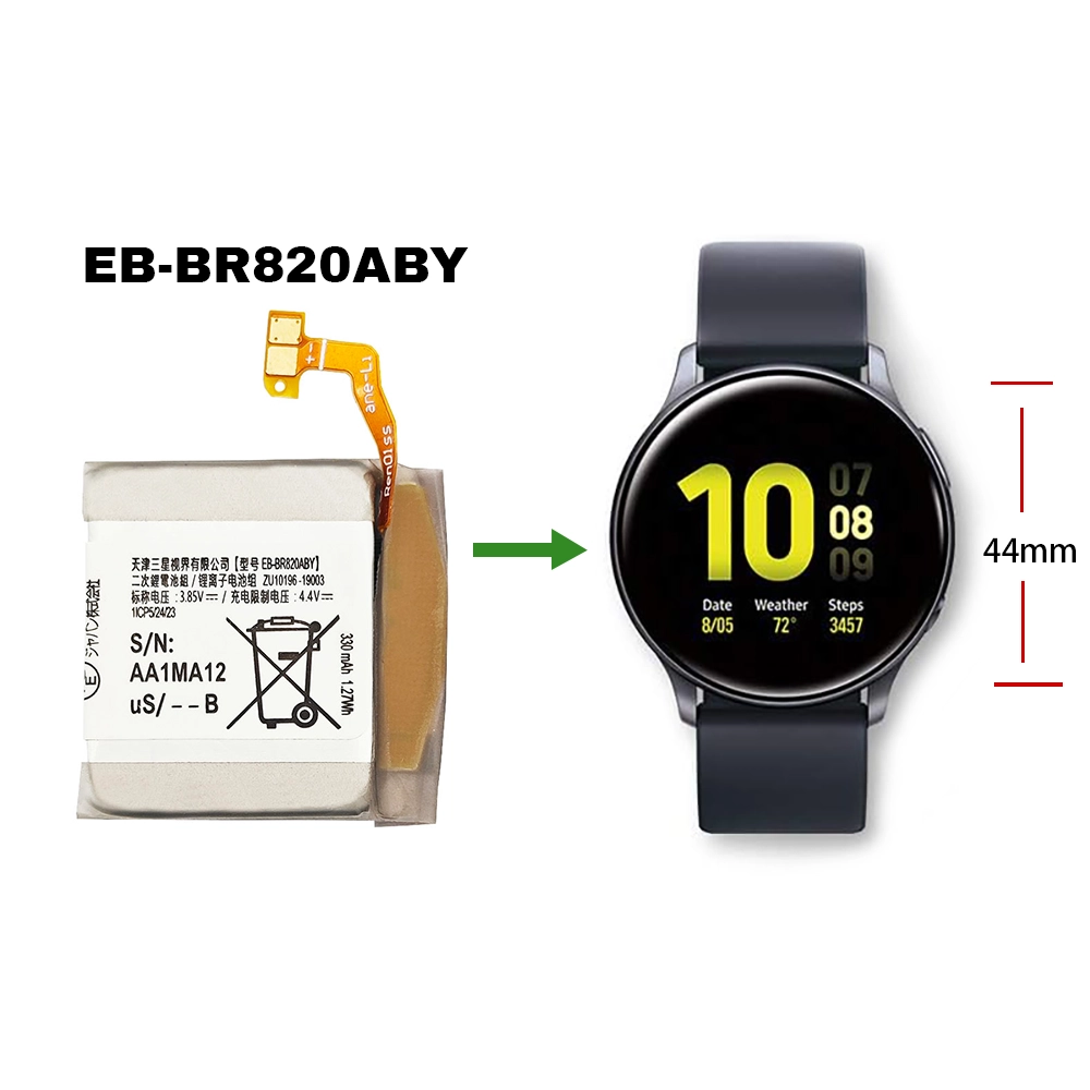 Batteri EB-BR820ABY til Samsung Galaxy Watch Active 2 (44mm) SM-R820 - Billede 4