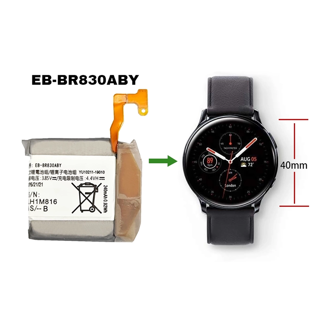 Batteri EB-BR830ABY til Samsung Galaxy Watch Active 2 (40mm) SM-R830 SM-R835 SM-R835U - Billede 4
