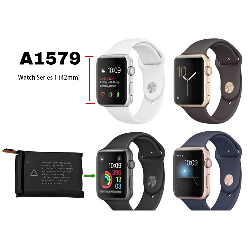Batteri A1579 til Apple Watch Series 1 (42mm) A1803 - Billede 4