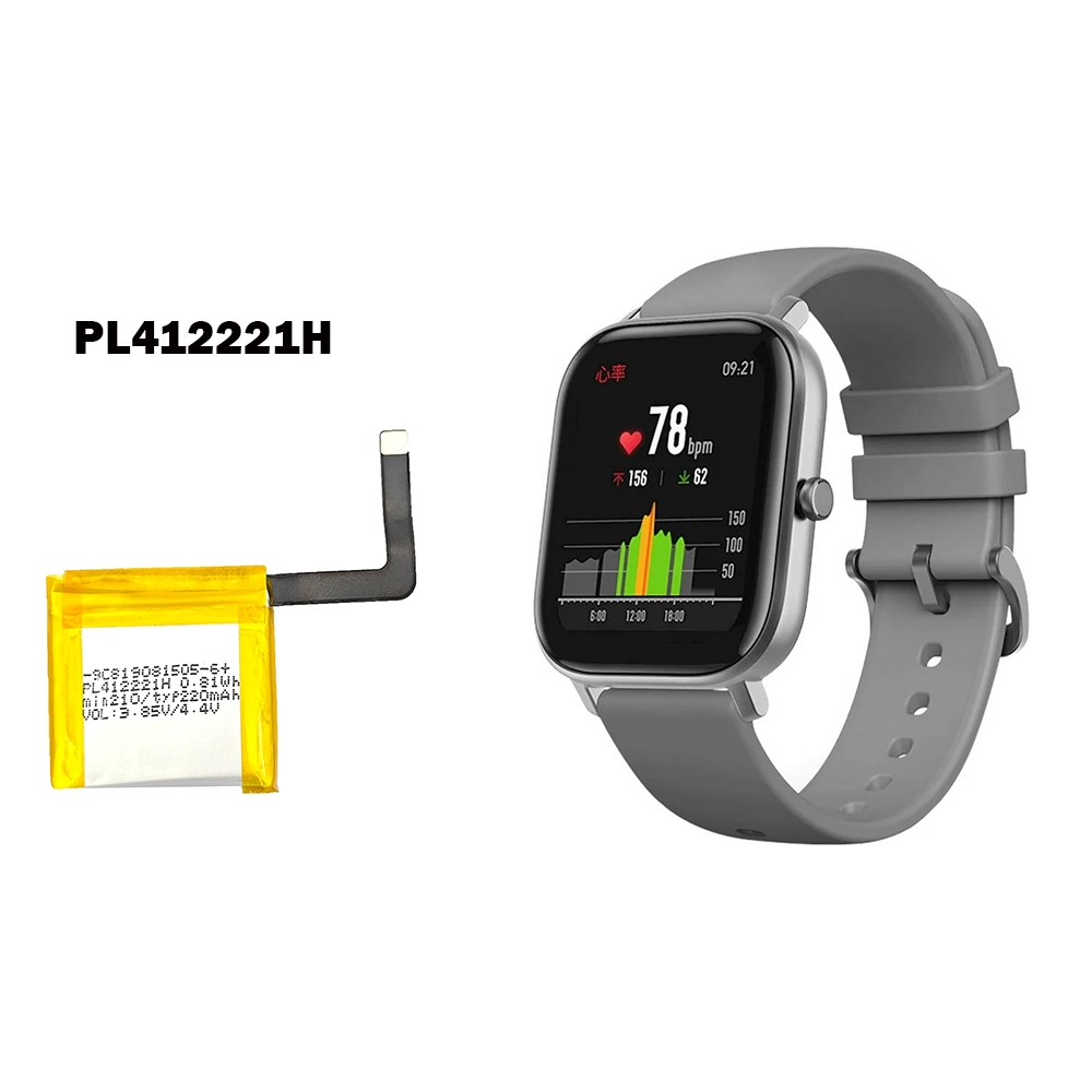 Batteri PL412221H til Amazfit GTS,A1914/A1913 - Billede 4