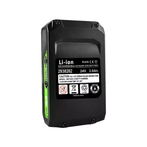 24V 3.0Ah Batteri til Greenworks 2938202