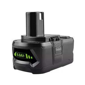 18V 6.0Ah Batteri til Ryobi BID-1801M,BID-180L,BID1821,BIW180,CAD-180L,CAG-180M,CAP-1801M