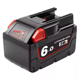 28V 6.0Ah Batteri til Milwaukee 48-11-2830 48-06-2860