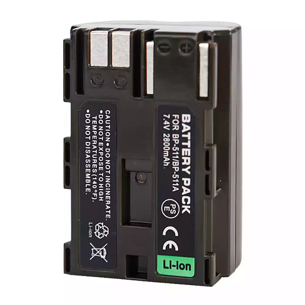 Kamera batteri til Canon BP-511 BP-511A - Billede 2