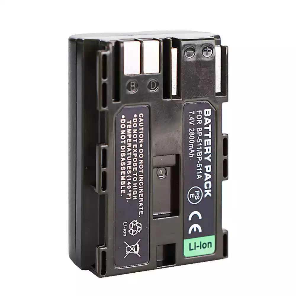 Kamera batteri til Canon BP-511 BP-511A - Billede 3