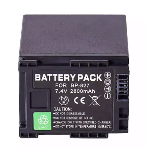Kamera batteri til Canon BP-827 BP-819