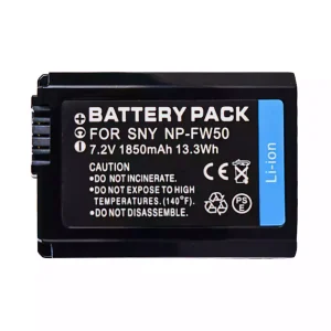 Kamera batteri til SONY SLT-A37/SLT-A35/SLT-A35K/SLT-A33/SLT-A33L/SLT-A55V