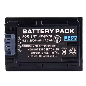 Kamera batteri til SONY NEX-VG10 NEX-VG20 NEX-VG30 NEX-VG30H NEX-VG900 PXW-X70PXW-Z90 PXW-Z450
