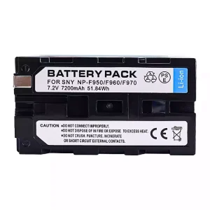 Kamera batteri til SONY NP-F970 NP-F950 NP-F960 NP-F975