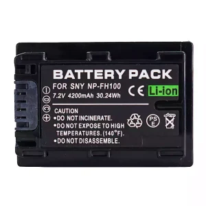 Kamera batteri til SONY NP-FH100