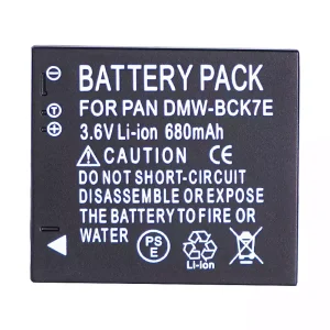Kamera batteri til PANASONIC Lumix DMC-S1 DMC-S2 DMC-S3 DMC-S5 DMC-SZ1 DMC-SZ5 DMC-SZ7