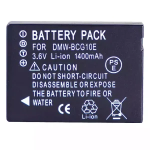 Kamera batteri til PANASONIC Lumix DMC-TZ20 DMC-TZ25 DMC-TZ30 DMC-TZ35