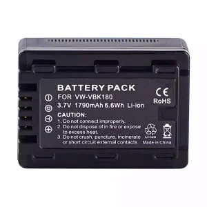 Kamera batteri til PANASONIC VW-VBK180 VW-VBL090