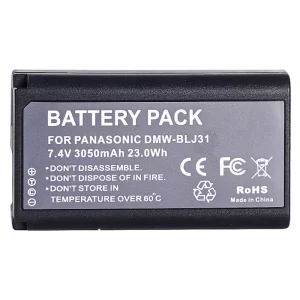 Kamera batteri til PANASONIC Lumix DC-S1 Lumix DC-S1H Lumix DC-S1R
