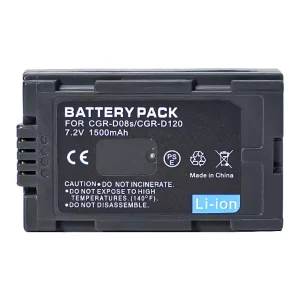 Kamera batteri til PANASONIC NV-M20 NV-MD9000 NV-MG3 NV-MX1 NV-MX2 NV-MX300 NV-MX1000 NV-MX2000 NV-MX2500 NV-MX3000