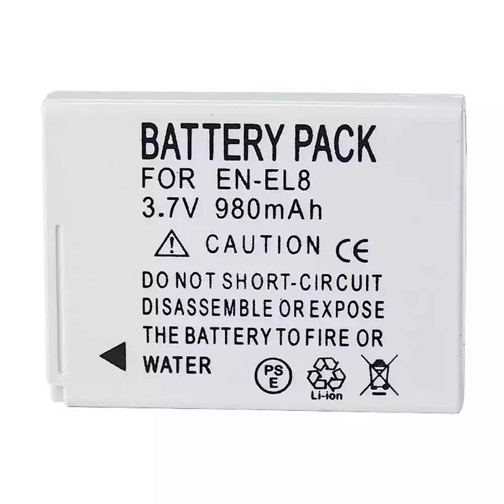 Kamera batteri til Nikon EN-EL8