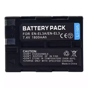 Kamera batteri til Nikon EN-EL3A EN-EL3