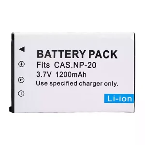 Kamera batteri til CASIO Exilim EX-M1 EX-M2 EX-M20