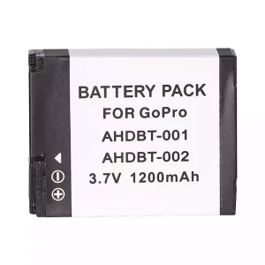 Kamera batteri til GoPro AHDBT-001 AHDBT-002,GoPro HD HERO(2010 MODEL),HD HERO2